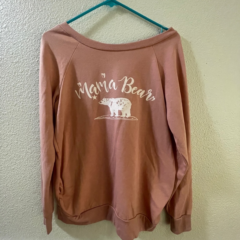 Brand is Feathers it’s a Maternity sweater
